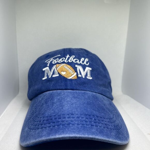 Football Mom Embroidered Baseball Cap – Adjustable - Picture 1 of 5